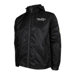 J859 custom-made hooded windbreaker jacket Velcro elastic cuffs Waterproof zipper Youth activities Windbreaker jacket J859 custom-made hooded windbreaker jacket Velcro elastic cuffs Waterproof zipper Youth activities Windbreaker jacket